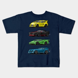 Pixel Racers 2 Kids T-Shirt